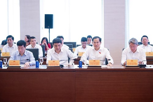 Các đại biểu tham dự buổi gặp mặt. Ảnh: Quochoi.vn