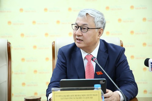 Ông Trần Văn Lâm, Ủy viên hoạt động chuyên trách tại Ủy ban Công tác đại biểu Quốc hội. Ảnh: N.H