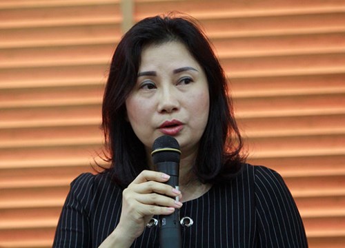 Bà Lê Minh Hương, phó vụ trưởng Vụ công chức viên chức, Bộ Nội vụ - Ảnh: V.V.T