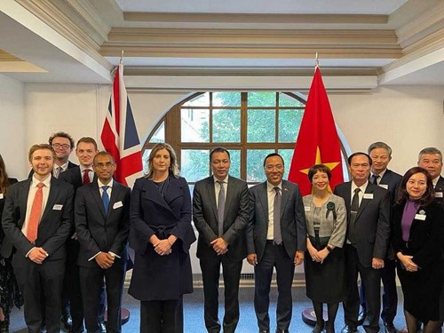 Việt Nam - Vương quốc Anh: Thúc đẩy hợp tác kinh tế, thương mại trên nhiều lĩnh vực