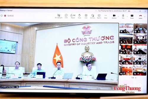Hội nghị được tổ chức trực tiếp tại trụ sở Bộ Công Thương kết nối trực tuyến đến Sở Công Thương các tỉnh, thành phố và hệ thống Thương vụ Việt Nam ở nước ngoài.