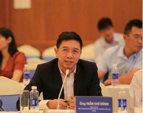 Ông Trần Chí Dũng - Tổng Thư ký Hiệp hội Doanh nghiệp dịch vụ logistics Việt Nam.