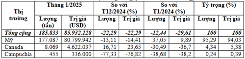 Nhập khẩu đậu tương tháng 1/2025 sụt giảm mạnh