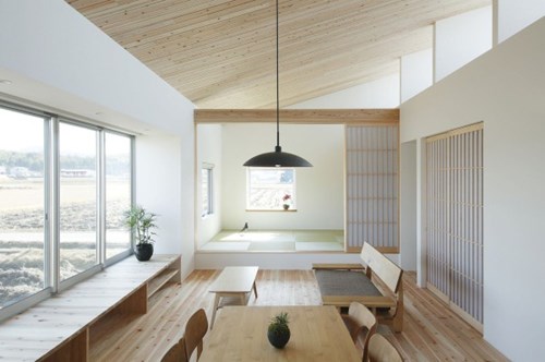  Quy tắc tối giản luôn là tiêu chí ưu tiên trong kiến trúc Nhật Bản. Ngôi nhà này cũng không ngoại lệ. Mọi thứ đều được sắp xếp gọn gàng, ngăn nắp. 