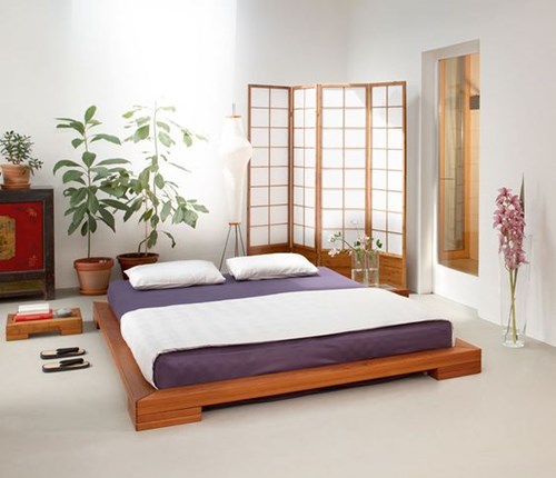 Phòng ngủ của người Nhật luôn mang đến cho người sử dụng cảm giác thư thái, lối thiết kế đơn giản, sạch sẽ đề cao chất lượng. (Ảnh Pinterest). 