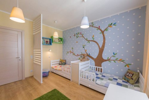 Không gian nơi đây được thiết kế đặc biệt vui nhộn dành cho những đứa trẻ trong gia đình. 