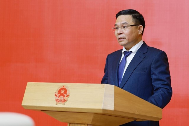 Quyền Bộ trưởng Lê Mạnh Hùng gửi thư chúc mừng năm mới tới cán bộ, công chức, viên chức, người lao động