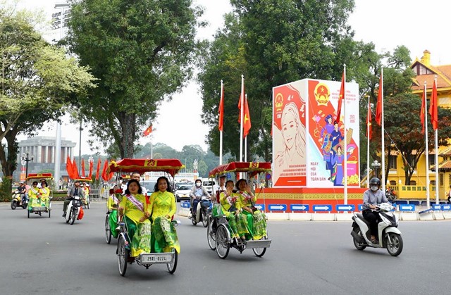 Thủ đô Hà Nội sẵn sàng cho ngày hội toàn dân