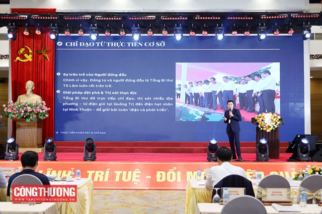 Đưa nghị quyết của Đảng vào thực tiễn từng ngành, từng lĩnh vực