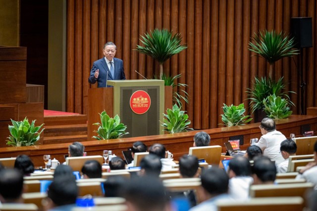 Kết luận của Tổng Bí thư, Chủ tịch nước Tô Lâm tại Hội nghị toàn quốc sơ kết 1 năm 6 tháng triển khai thực hiện Nghị quyết 57-NQ/TW