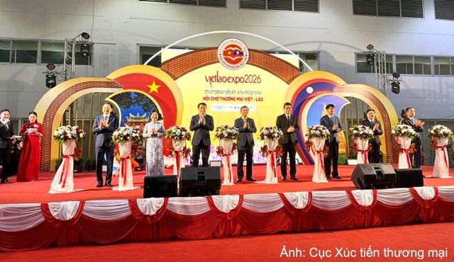 Khai mạc Hội chợ Thương mại Việt - Lào 2026