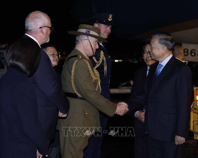Tổng Bí thư, Chủ tịch nước Tô Lâm bắt đầu thăm cấp Nhà nước tới Australia