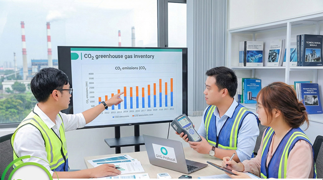 Kiểm kê khí nhà kính: Yếu tố then chốt trong hành trình chuyển đổi xanh doanh nghiệp