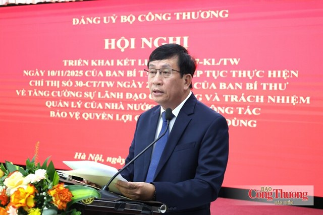 Đảng uỷ Bộ Công Thương triển khai Kết luận 207-KL/TW của Ban Bí thư