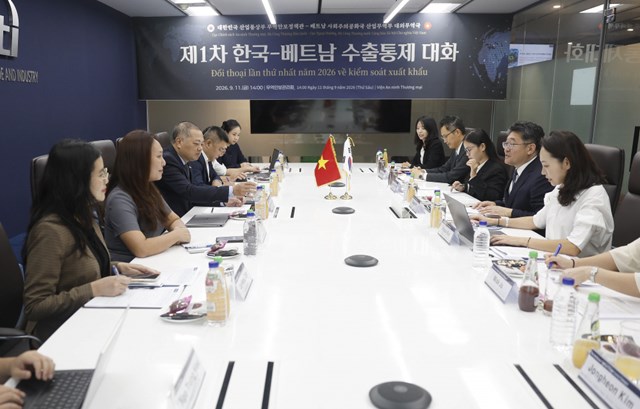 Việt Nam - Hàn Quốc: Đối thoại cấp Cục trưởng lần đầu tiên về kiểm soát xuất khẩu