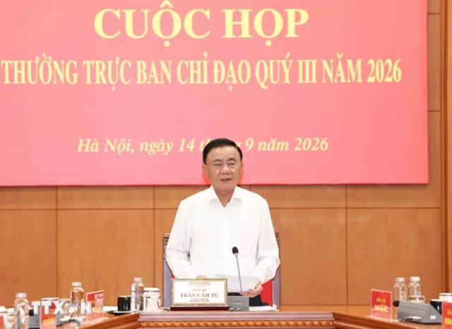 Thường trực Ban Bí thư chủ trì cuộc họp Thường trực Ban Chỉ đạo 35 Trung ương