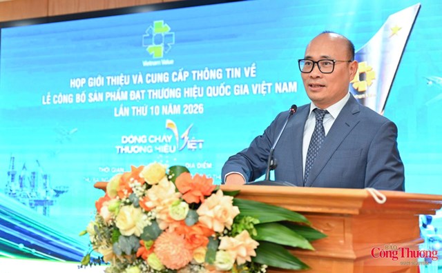499 sản phẩm được công nhận đạt Thương hiệu quốc gia Việt Nam năm 2026