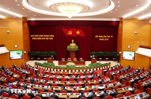 Khai mạc trọng thể Hội nghị lần thứ Tư Ban Chấp hành Trung ương Đảng khóa XIV