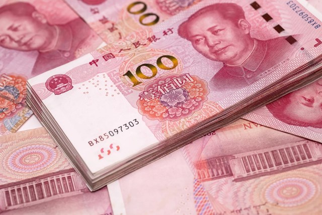 Đồng CNY tăng lên mức cao nhất 3 năm