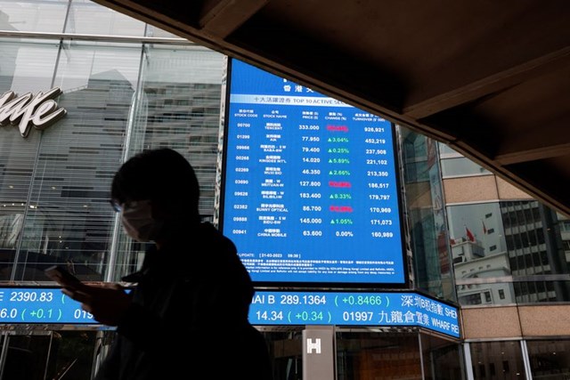 Cổ phiếu châu Á sụt giảm trước các cuộc họp của ngân hàng trung ương
