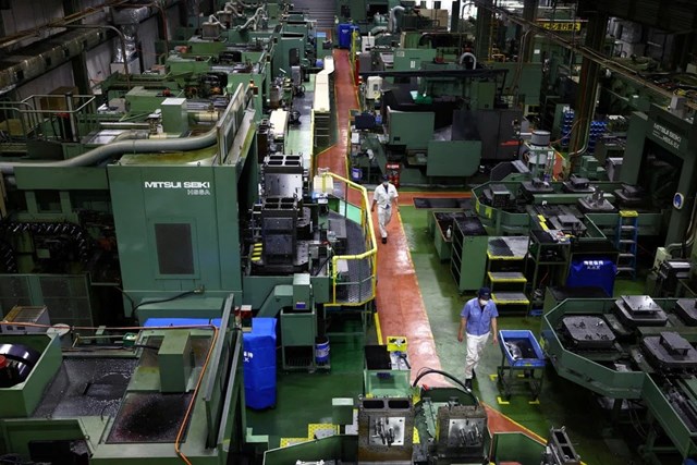 Sản lượng công nghiệp Nhật Bản suy giảm trong tháng 3/2026 