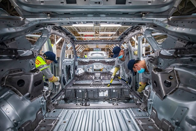 Sản xuất của Trung Quốc tăng trong tháng 1/2026