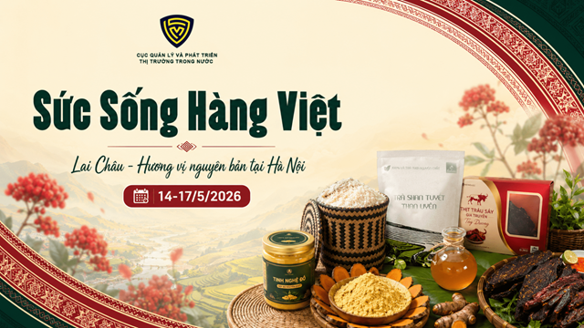 Bộ Công Thương hỗ trợ quảng bá sản phẩm Lai Châu qua Chương trình ‘Sức sống hàng Việt’ số 6