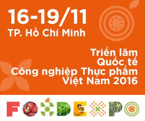 16-19/11: Triển lãm Quốc tế Công nghiệp Thực phẩm VN 2016  - Vietnam Foodexpo 2016