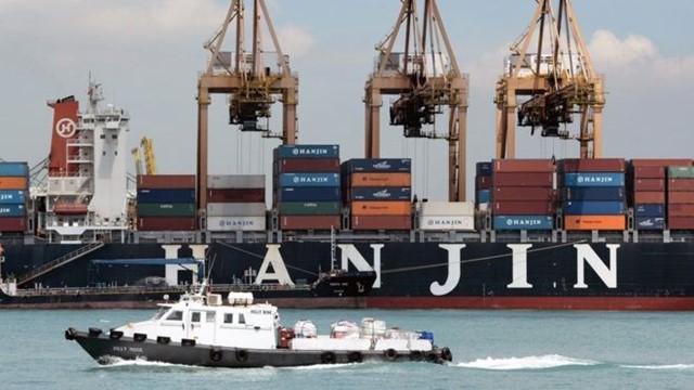 Hãng tàu biển Hanjin bảo vệ tài sản sau khi nộp đơn phá sản