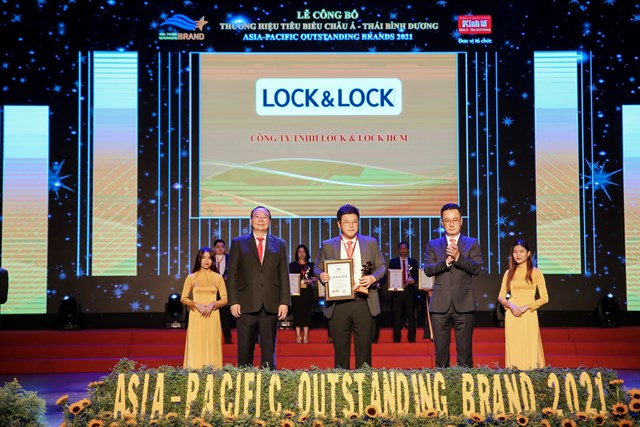 LOCK&LOCK được vinh danh Top 10 thương hiệu tiêu biểu Châu Á- Thái Bình Dương 2021