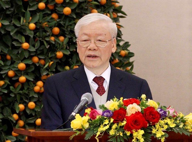 Lời chúc Tết của Tổng Bí thư Nguyễn Phú Trọng nhân dịp Xuân Quý Mão 2023
