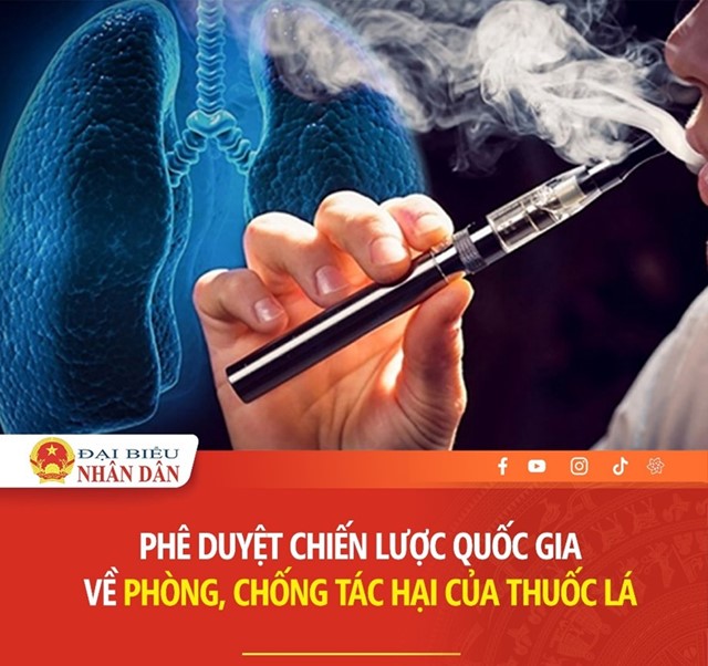 Triển khai chiến lược quốc gia về phòng, chống tác hại của thuốc lá đến năm 2030