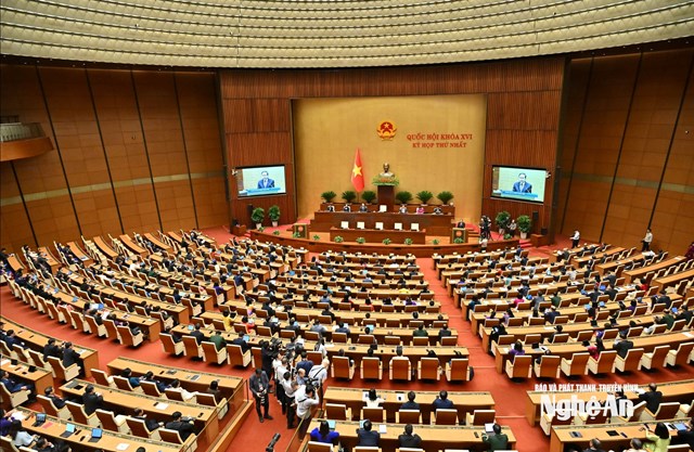 Bế mạc kỳ họp thứ nhất, Quốc hội khoá XVI