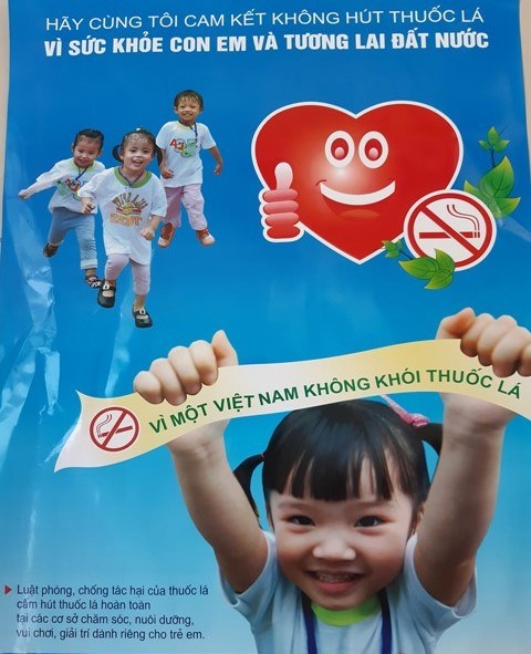 Khói thuốc lá ảnh hưởng tới sức khỏe trẻ em