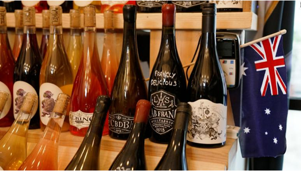 Trung Quốc áp thuế chống bán phá giá đối với rượu vang Australia trong 5 năm tới