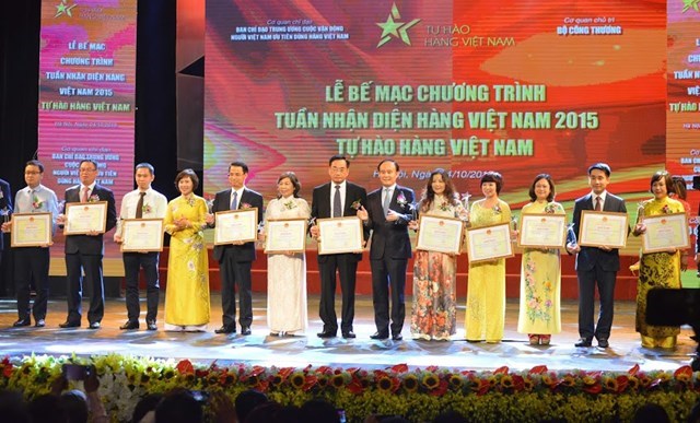 20.000 lượt người tham dự “Tuần nhận diện hàng Việt Nam 2015 – Tự hào hàng Việt Nam”