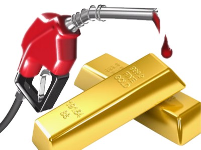 Giá dầu giảm tiếp, nhu cầu trú ẩn vào vàng tăng 