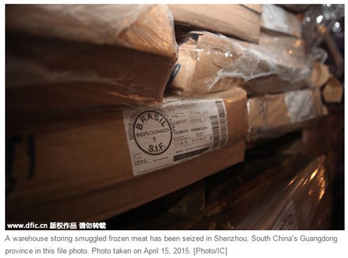 Trung Quốc phát hiện vụ tồn trữ thịt đông lạnh hơn 40 năm