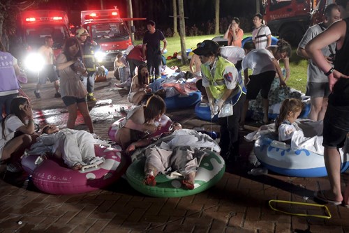 Đài Loan: Nổ công viên nước khiến hơn 500 người bị thương