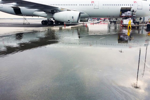  Sân bay quốc tế Kuala Lumpur đang chìm
