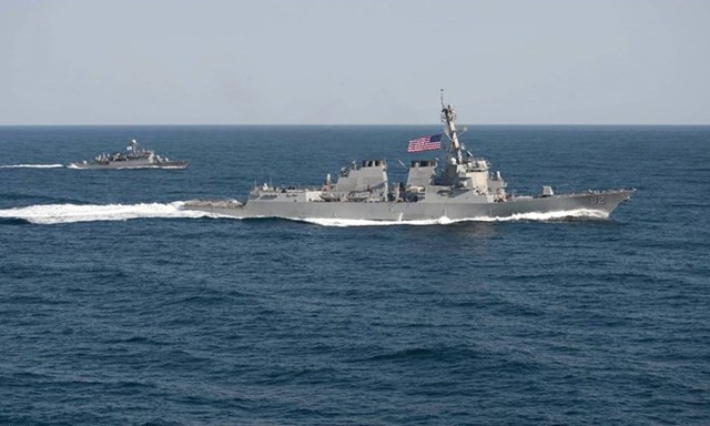 Tư lệnh hải quân Mỹ-Trung sẽ thảo luận về tình hình ở Biển Đông