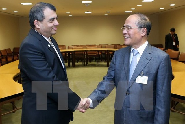 Hoạt động của Chủ tịch Quốc hội Nguyễn Sinh Hùng tại LHQ