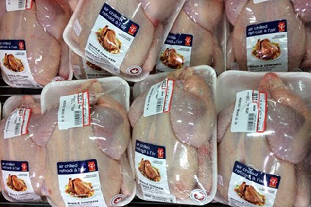 Tổng cục Hải quan: Giá thịt gà nhập khẩu gần 20.000 đồng/kg
