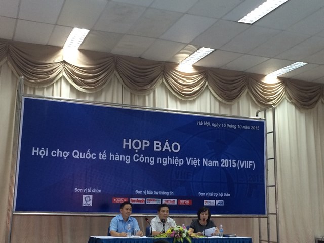 Gần 300 doanh nghiệp tham gia hội chợ quốc tế hàng công nghiệp Việt Nam