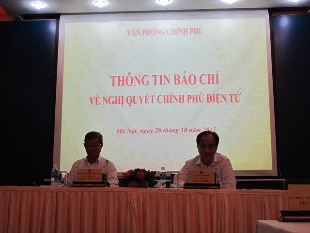 Dịch vụ công ở các Bộ, ngành sẽ được cung cấp trực tuyến 100%