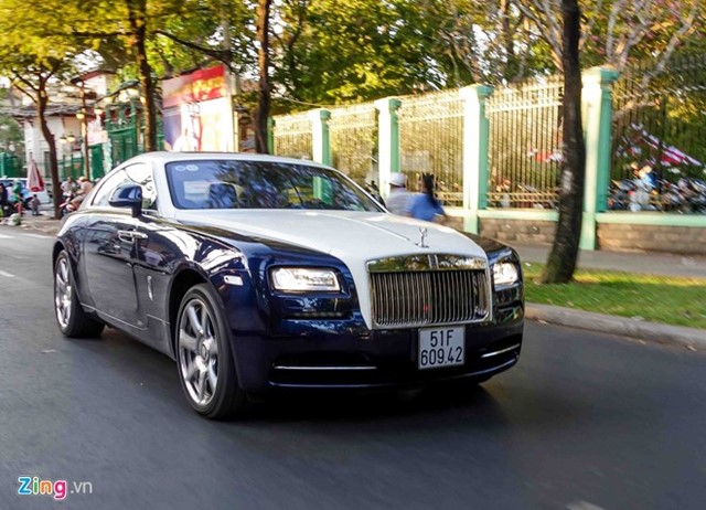 Rolls-Royce Wraith - thú chơi mới của đại gia Sài Gòn