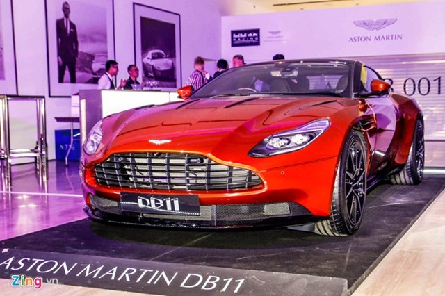 Aston Martin DB11 ra mắt giới đại gia Đông Nam Á