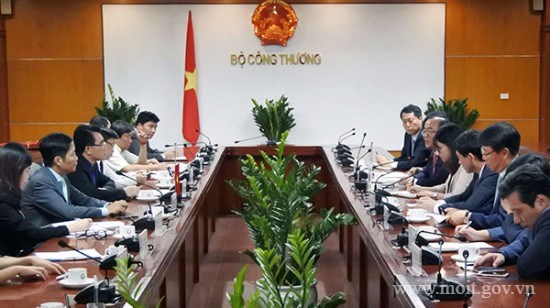Bộ trưởng Trần Tuấn Anh tiếp Đại sứ đặc mệnh toàn quyền Đại Hàn Dân Quốc tại Việt Nam
