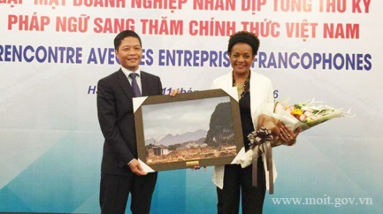 Tăng cường kết nối doanh nghiệp Việt Nam và doanh nghiệp Pháp ngữ