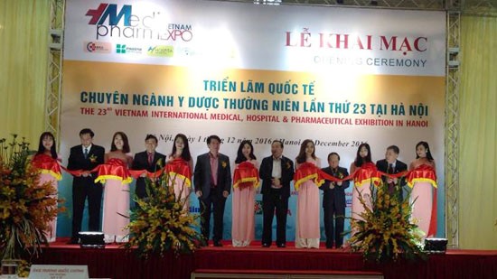 Khai mạc Triển lãm Quốc tế chuyên ngành Y Dược lần thứ 23 tại Hà Nội